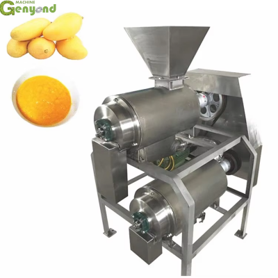 NFC Juice Tomato Pulping and Refining Machine 1000kg/h Capacity High Efficiency Machine