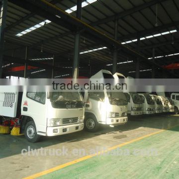 Dongfeng mini sweeper truck, price of road sweeper truck