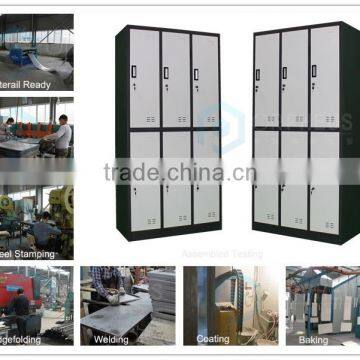 Indoor Cheap Gym Metal Hair Salon Locker photo-6