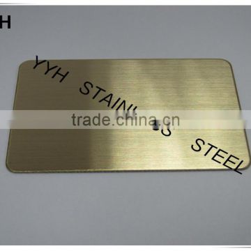 titanium coated stainless steel