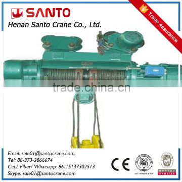 Low price CD1 Model electric hoist with Electric Trolley