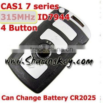 High quality Smart Card With Emergency Key 315 MHZ for BW 7 Series CAS1