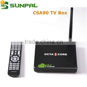 Android 5.1 Lollipop 5G dual Wifi 2GB/16GB RK3368 Octa Core Android TV Box CSA9 4K google android 5.1 tv box                        
                                                Quality Choice