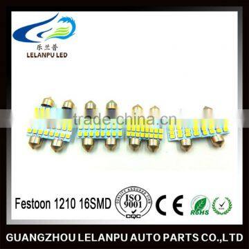 Festoon 1210 16SMD 31/36/39/41mm c5w auto led lamp