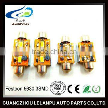 New design led car lamp festoom 5630 3smd 36mm 5630 3smd 41mm canbus