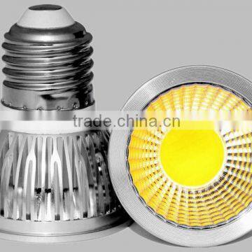 50000h 12V 220V IP60 E27 4W COB LED Spot Light