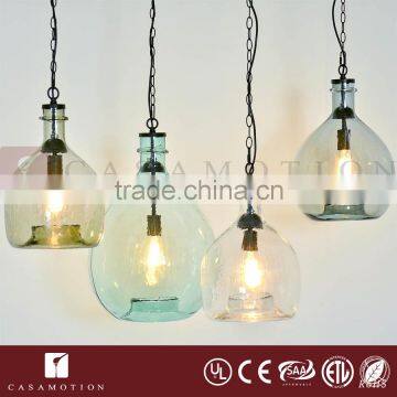 CASAMOTION Indoor Fancy Globe Glass Ball Pendant Light Quality Choice