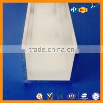 haida brand 6063-T5 aluminum extrusion profiles u shape producer in China