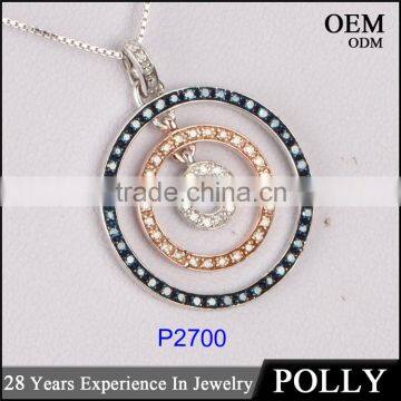 Wholesale fashion Jewelry silver 925 pendant for women