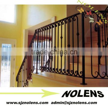 Whloesale Outdoor Wrought Iron Metal Stair Railings/ Handrails Design