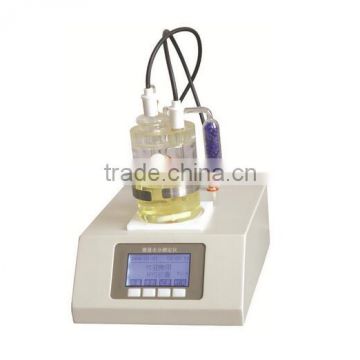 Transformer oil moisture content testing kit Automatic and digital