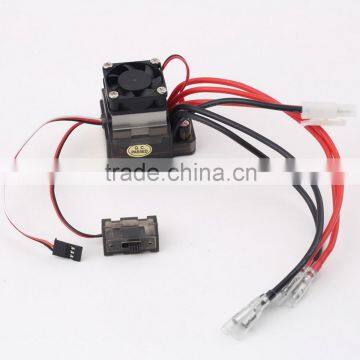 320A 7.2V-16V Brushed ESC Speed Controller for RC Car Truck Boat with cooler