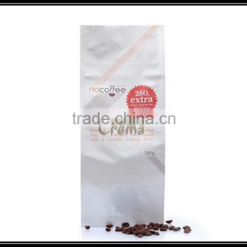 Accept Custom Order and Varnishing Surface Handling block bottom coffee packaging bag