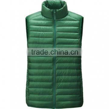 wholesale winter down vest custom men horse riding vest for winter