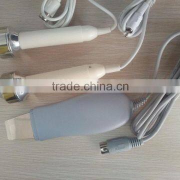 Most Practical Ultrasonic Facial Massage Skin Scrubber 2 in 1 Beauty Machine photo-3