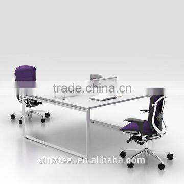 Top quality Double Sided Office Table 2 Person Workstation from China supplier