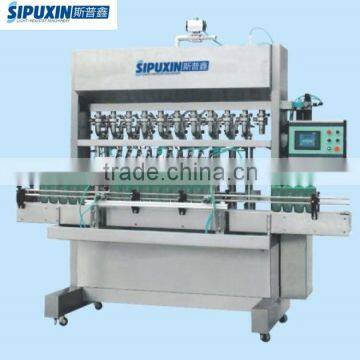 spx-z full automatic straight line piston filling machine