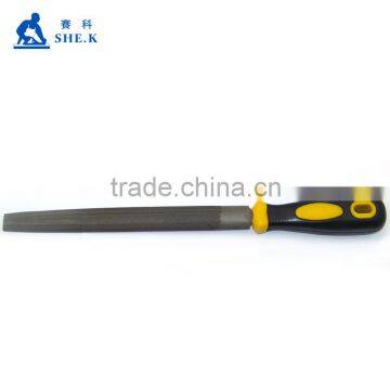 10'' high carbon steel half round file