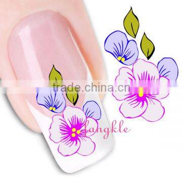 Hotselling water fashion nail sticker