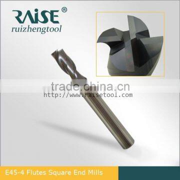 zhangjiagang Raise tungsten carbide shank end mill for metal processing