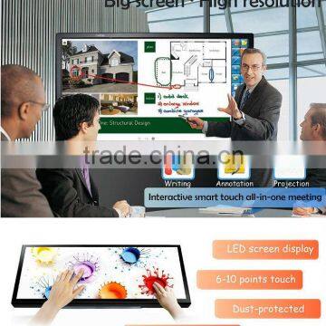 China screen multi-touch smart board interactive white board digital electronic board