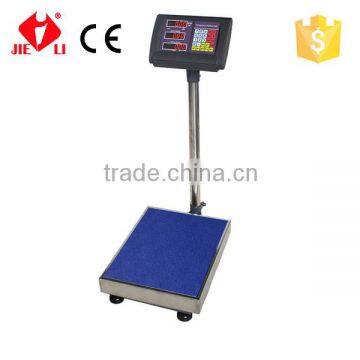 LCD Digital Platform Weighing Scale with Blue or White Film