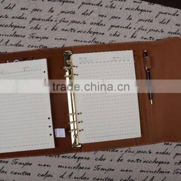 Wholesale High Quality Multifunction Business Custom Leather Trifold Power Bank Notebook photo-6