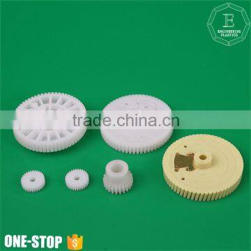 Hobbing Processing Cnc Machining Plastic Material Colored Nylon Spur Gear for Various Machines Quality Choice