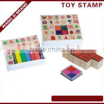 Various patterns, wooden stamp set, China well-known trademark