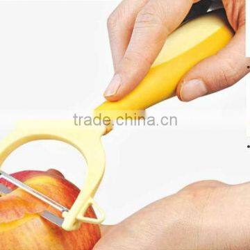 ABS+S/S+TPR 18*8.5 Hot sale home tools fruit&vegetable peeler/potato peeler/fruit skin peeler