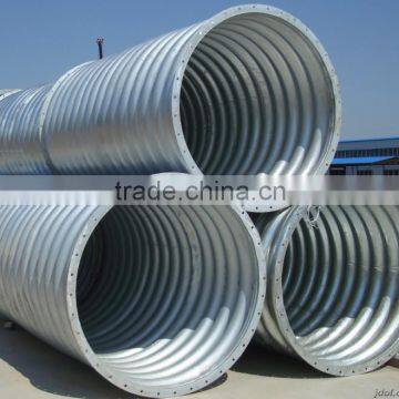 Corrugated steel culvert production line