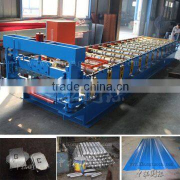 Passed CE Corrugated Roll Forming Machine, Tile Roll Forming Machine, Metal Tile Roll Forming Machine