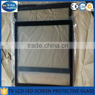 Clear Flat Edge LCD/LED/TV Display Screen Glass photo-2