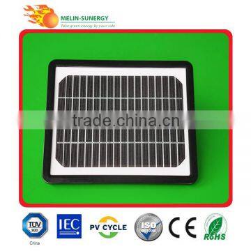 6W 12v output battery charger solar