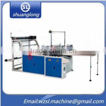 SLZD-600 Single-Layer FulFQCT-600 Two-Layer Full-Automatic plastic bag making machinel-Automatic PlasticBbag Making Machine