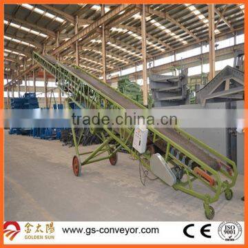 Belt Width 24inch Mobile Conveyor,Speed 0.8m/s Mini Belt Conveyor,side Wall Mobile Conveyor photo-4