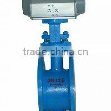 pneumatic ventilated butterfly valve