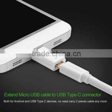 Metal Head Type c Adapter to Micro USB 3.1 USB Type c Cable Adapter Connector photo-2