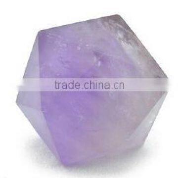 whiskey sipping stone, amethyst icosahedron ,icosahedron soapstone cooling stone                        
                                                Quality Choice