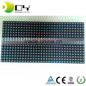 p10 single color led running display for advertising 320*160mm outdoor board screen green color p10 led module
