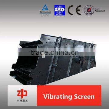 High Efficiency Professinoal Linear Vibrating Screen Price from zhongde