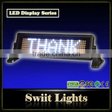 Full Color 12V LED Car Message Display Sign