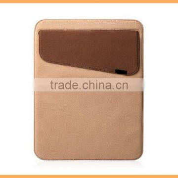 Universal tablet sleeve leather bag cover for apple ipad pro