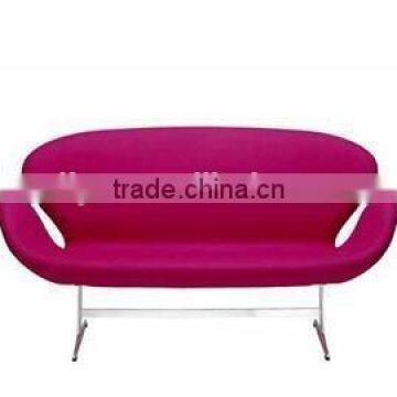 lounge fiberglass swan leisure chair 2 seater sofa