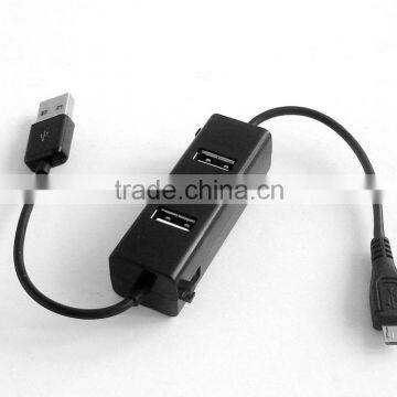 Promotional Gift Micro Charge Cable With Usb 2.0 Hub for Android Mobile Phone photo-4