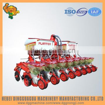 8 row no till Precision pneumatic garlic planting seeder machine for various land