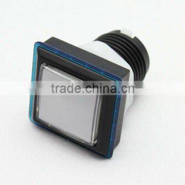 33mm square LED push button switch arcade game machine push button