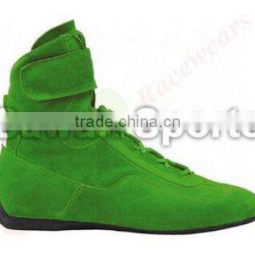 Hot sale Parrot Green Color Racing Boot