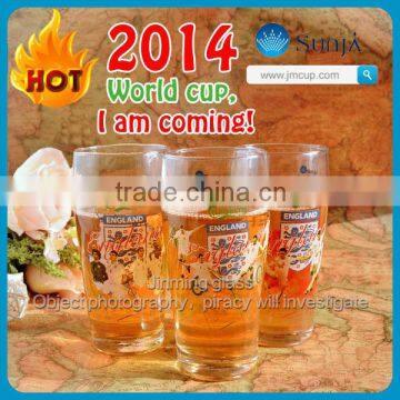 2014 Fashion wold cup glasses promotional beer glasses world cup