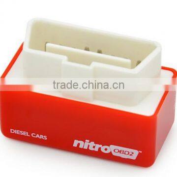 NitroOBD2 Diesel Car Chip Tuning Box Plug and Drive OBD2 Chip Tuning Box More Power / More Torque